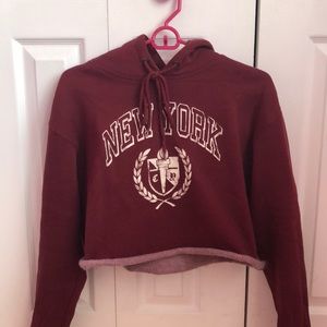 Cropped New York Sweatshirt